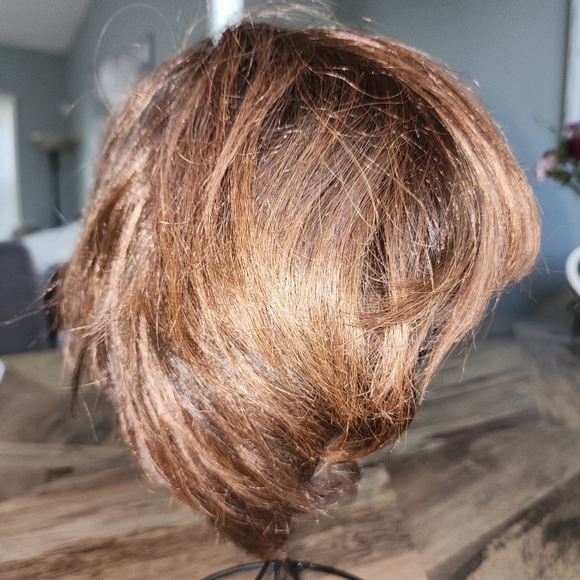 Eva Gabor Brown Short Straight Tapered Wig - Picture 4 of 10